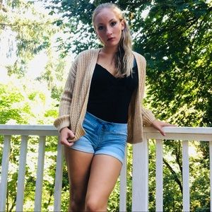 Tillys Crochet / Knit Cardigan (XS) NWOT